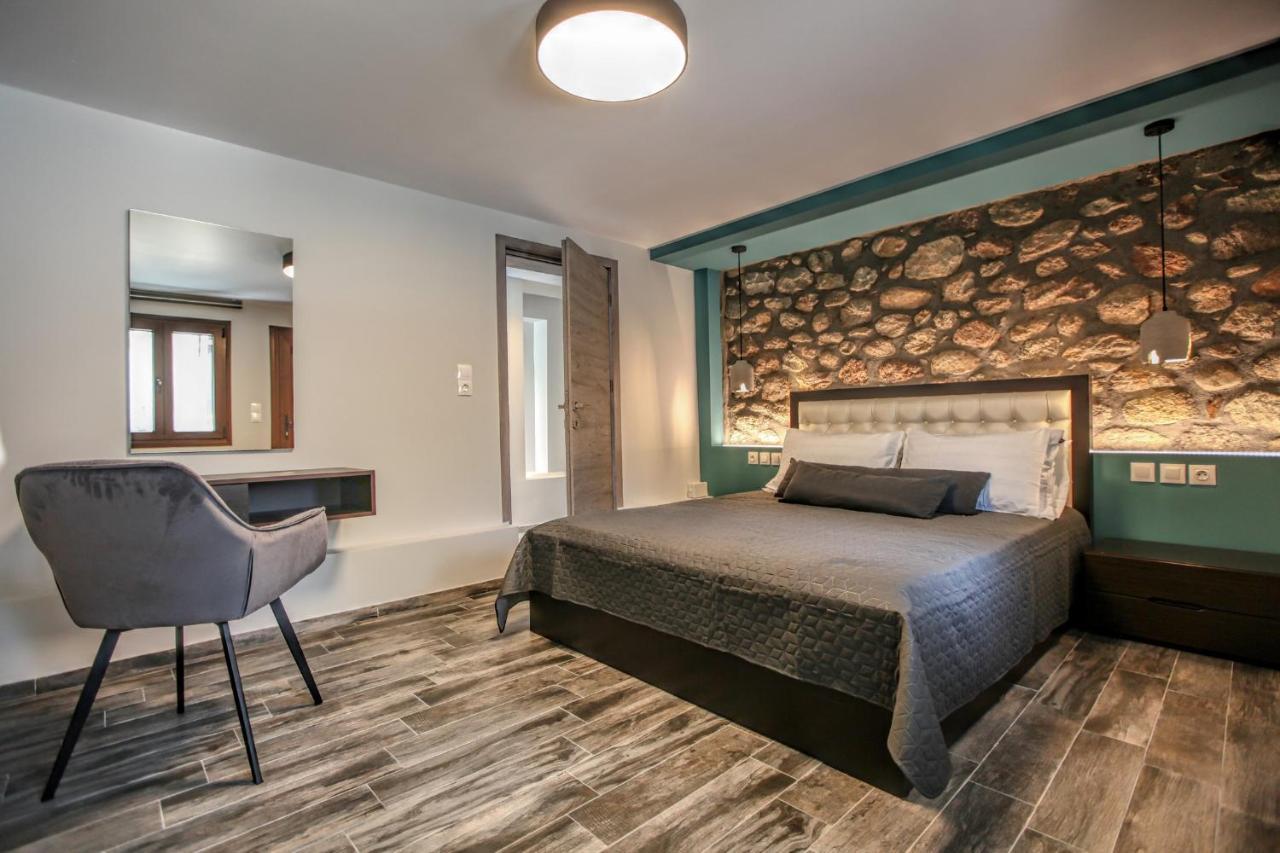 Avli Luxurious House Leilighet Kalampáka Eksteriør bilde