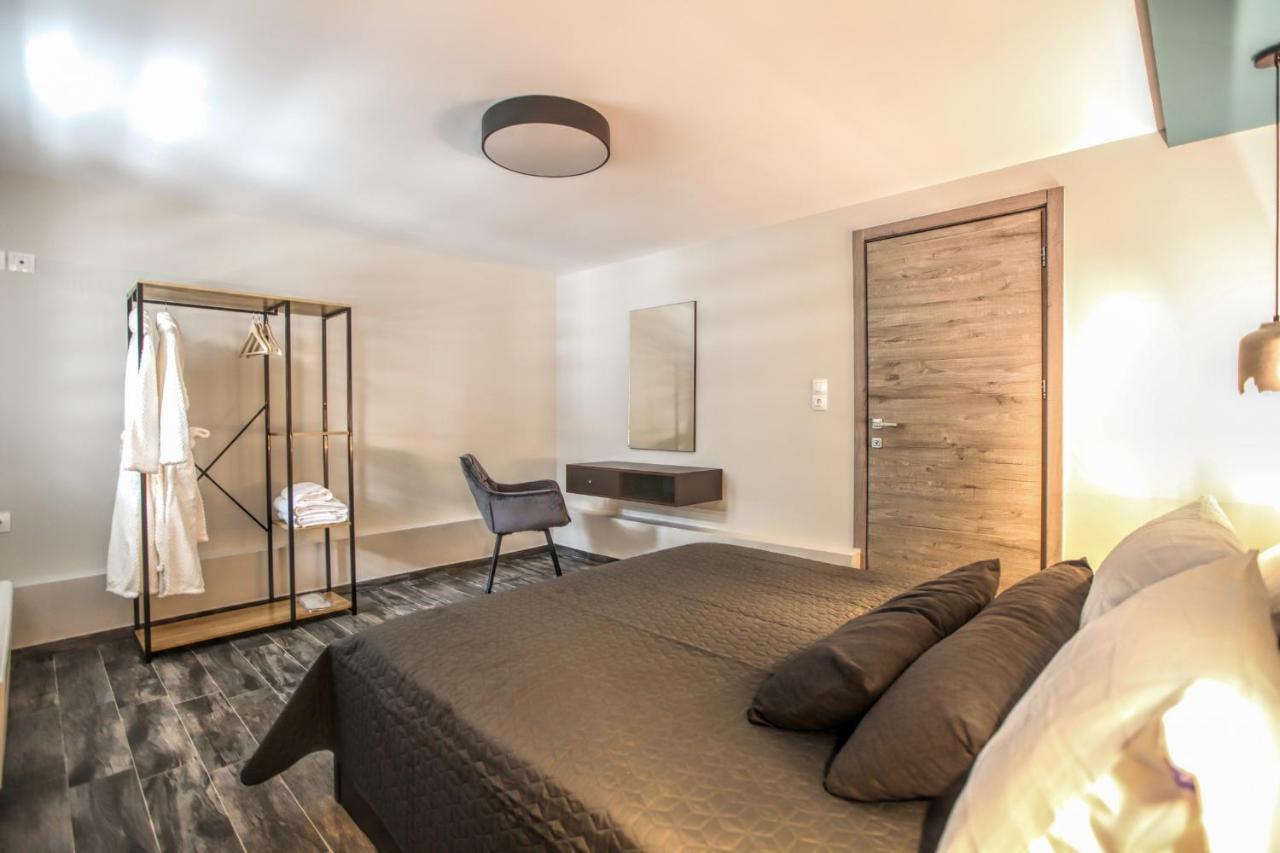 Avli Luxurious House Leilighet Kalampáka Eksteriør bilde