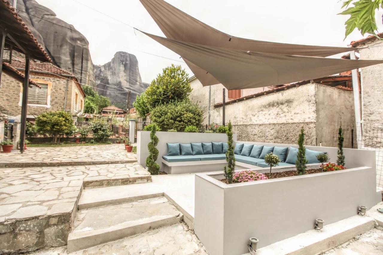 Avli Luxurious House Leilighet Kalampáka Eksteriør bilde