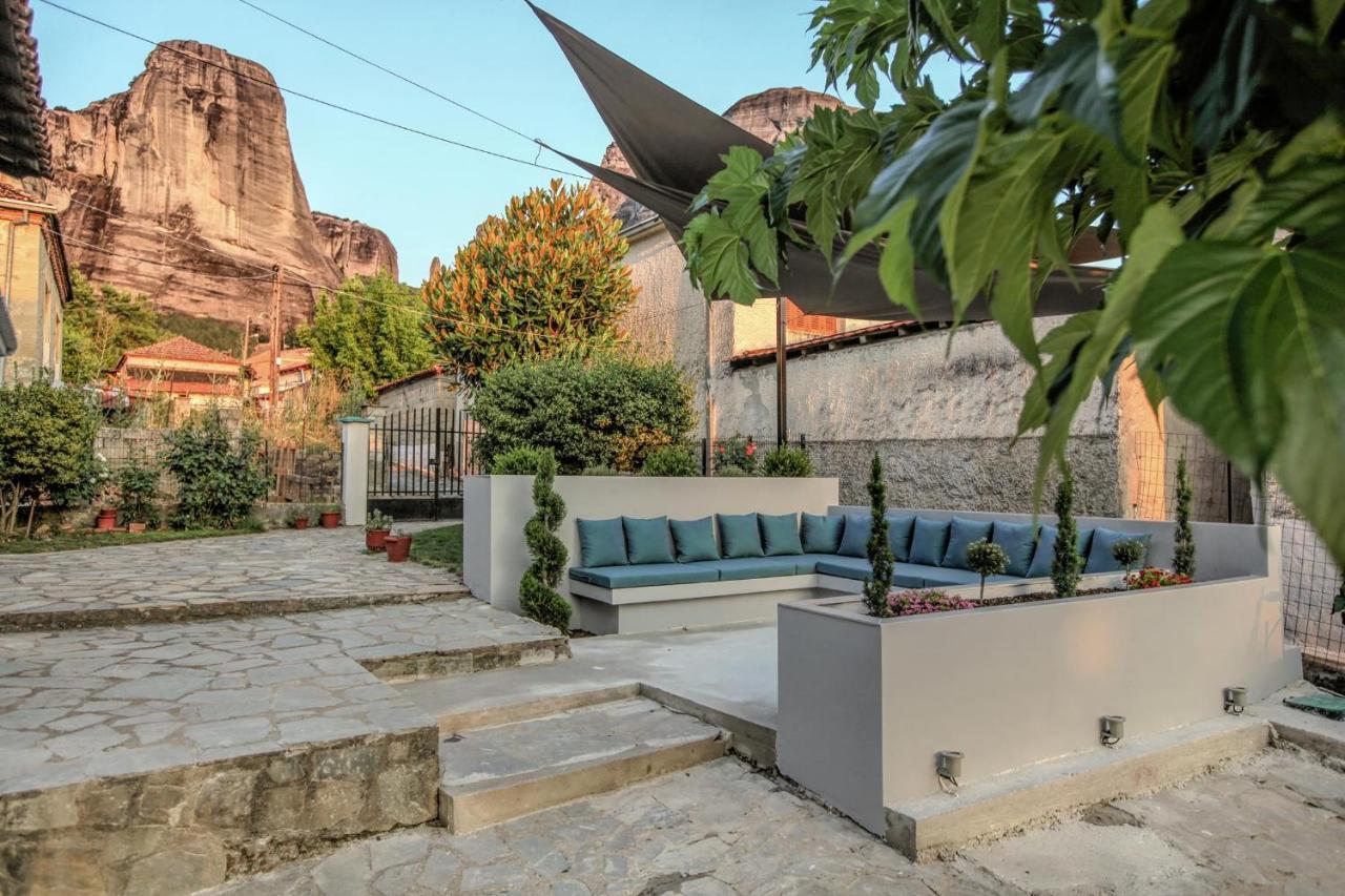 Avli Luxurious House Leilighet Kalampáka Eksteriør bilde